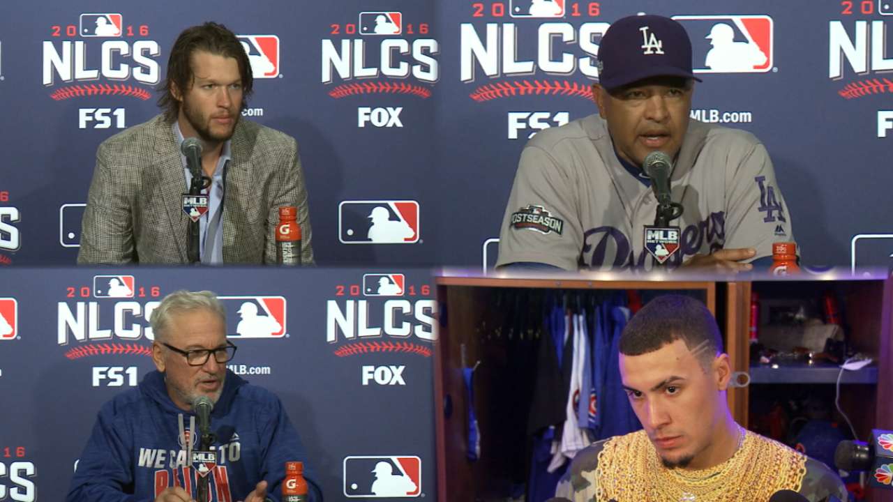 Dodgers, Cubs on Kershaw in 7th