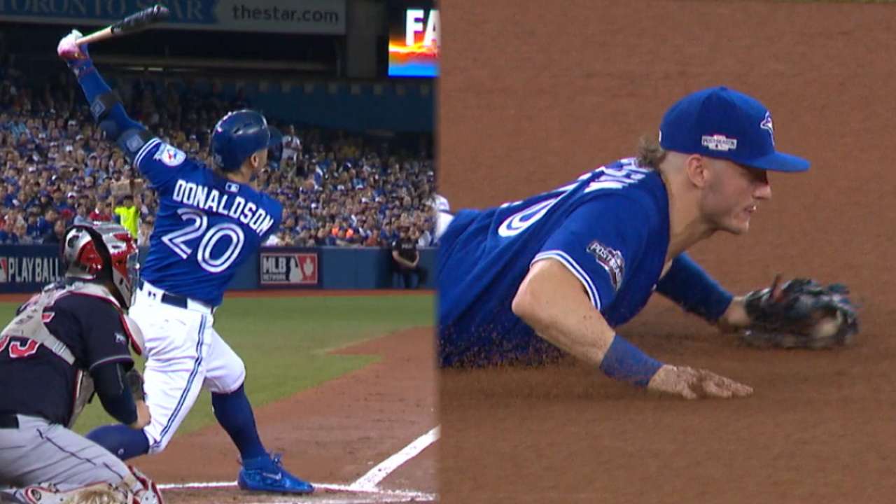 Donaldson shows off versatility