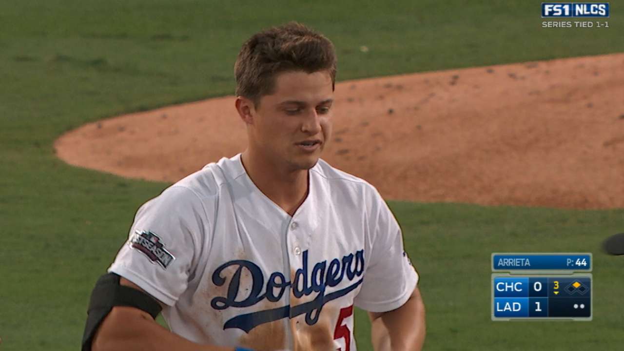 Seager sparks Dodgers' bats in Game 3 win