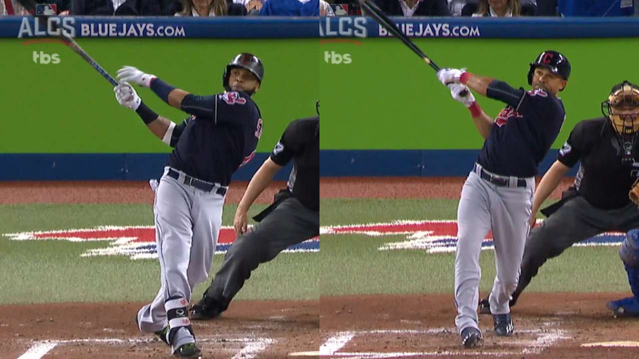 Indios blanquean a Azulejos y pasan a la Serie Mundial