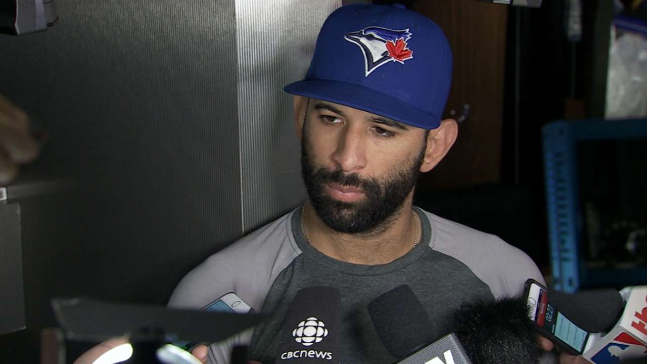 Bautista on offense in loss