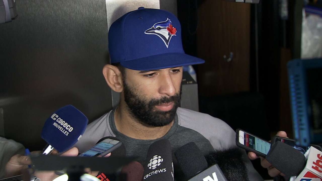 Bautista quiet about free agency