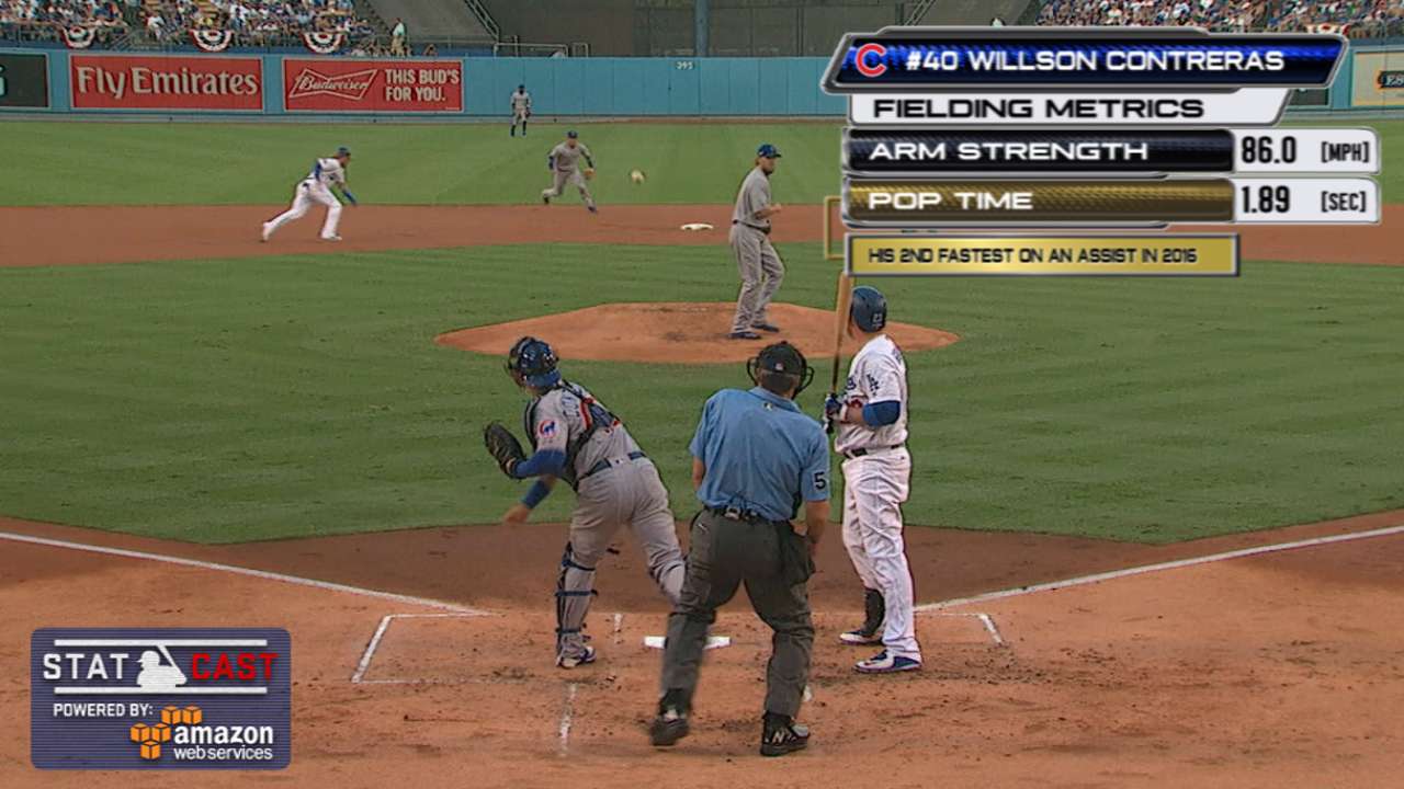 Statcast: Contreras' great play