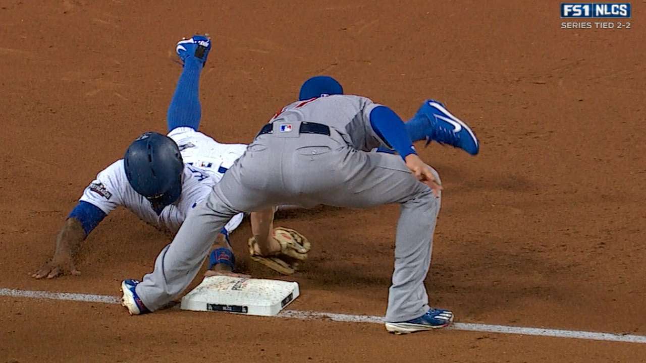 Kendrick swipes third in the 4th