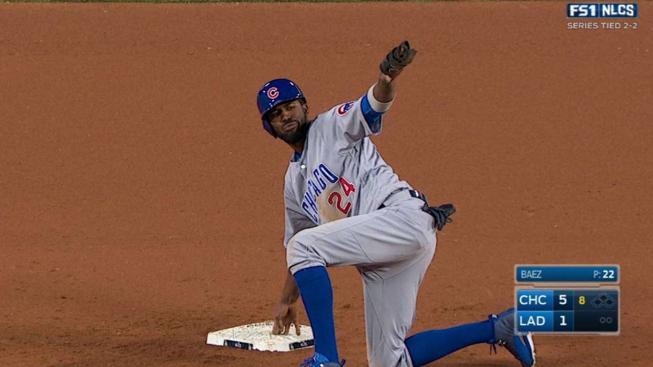 Fowler gets back to second
