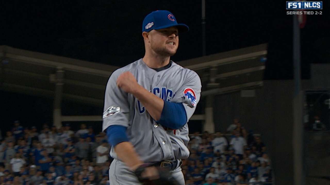 Postseason ace stars again