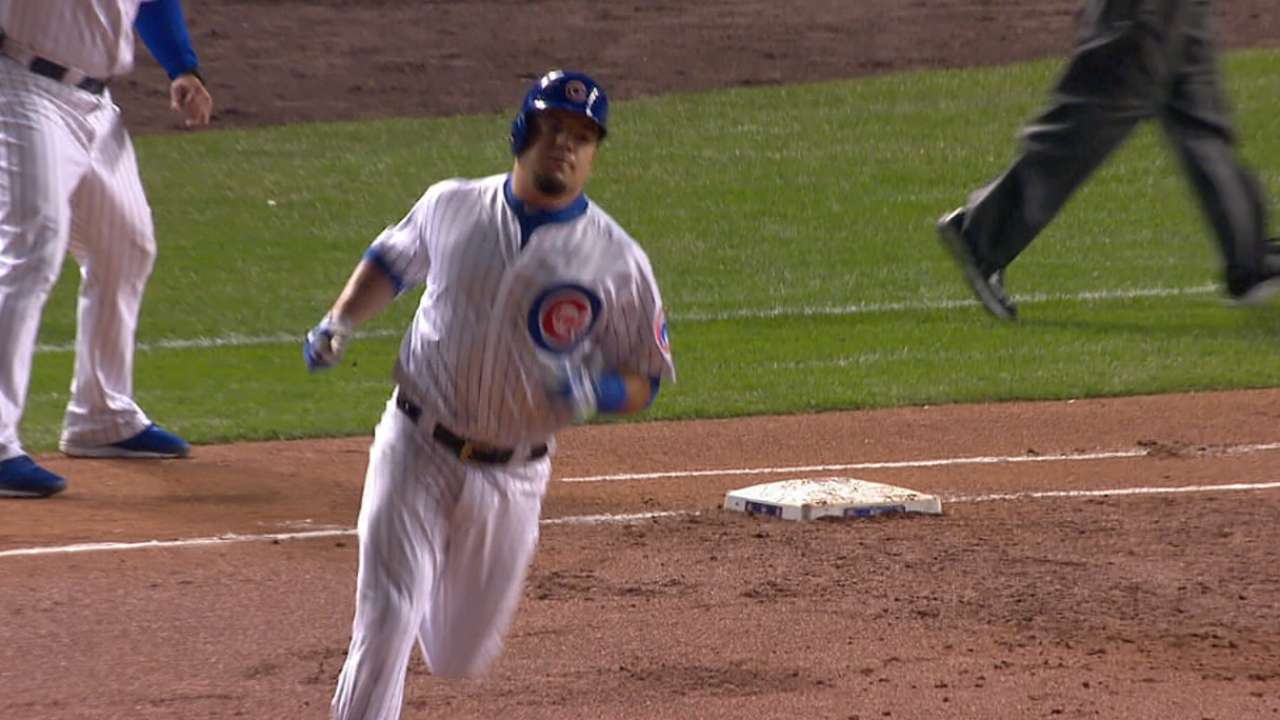 Arrieta on Schwarber