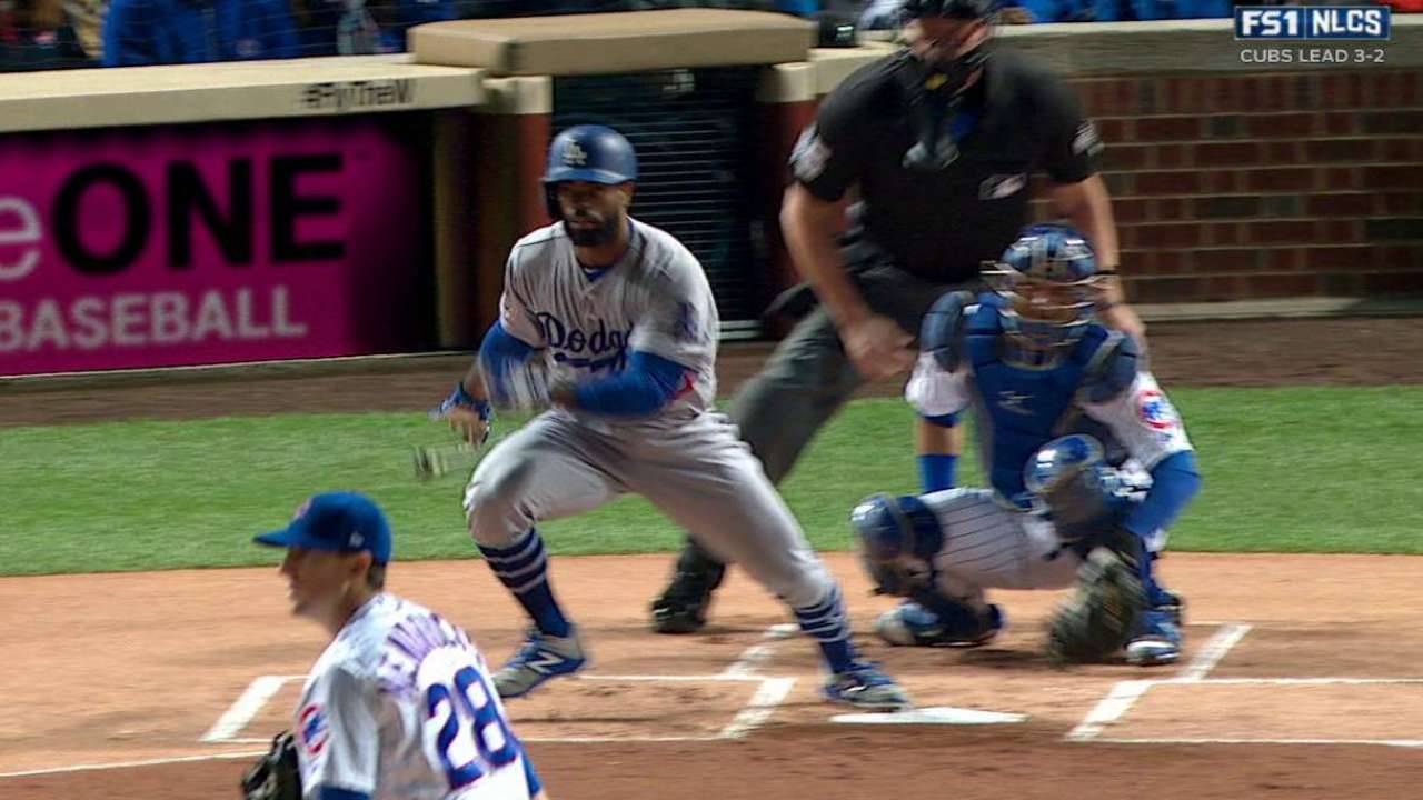 Toles' leadoff single