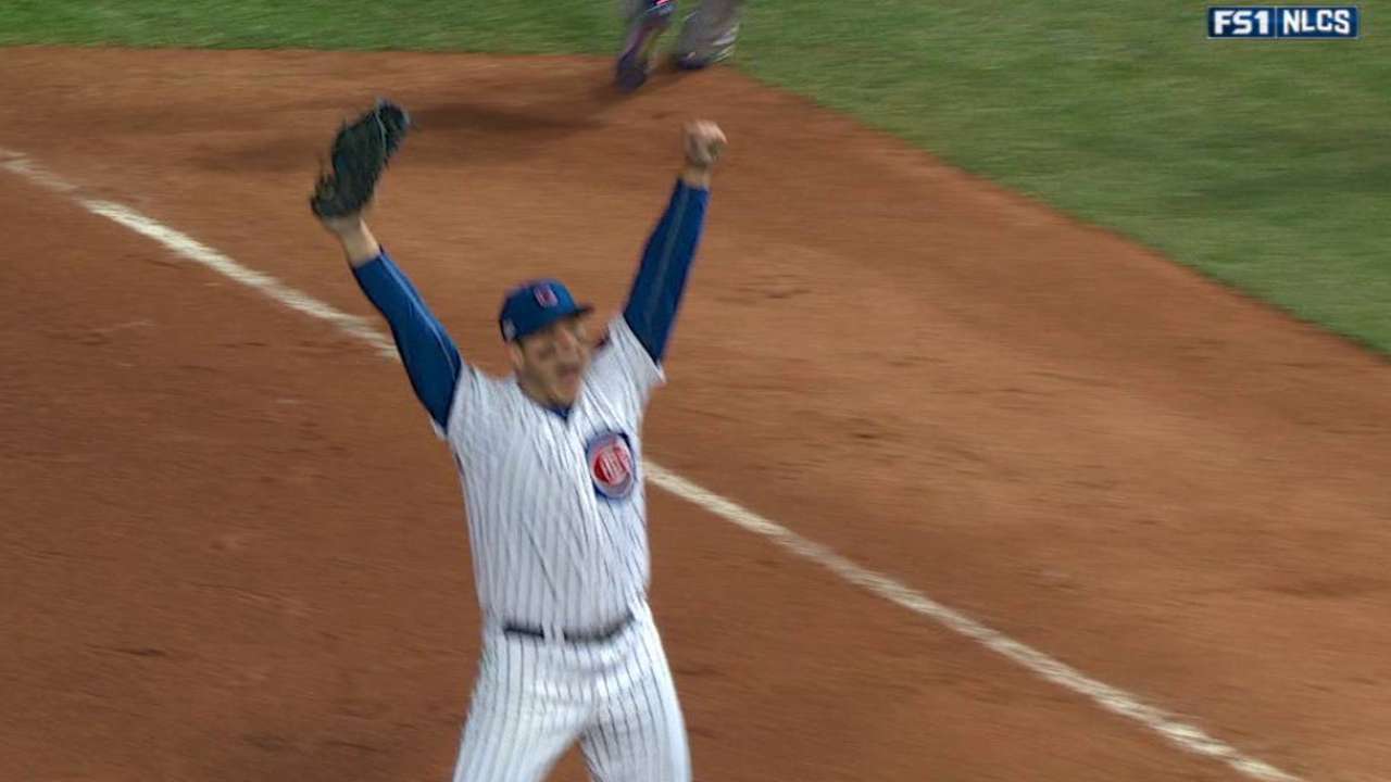 Rizzo discusses winning pennant