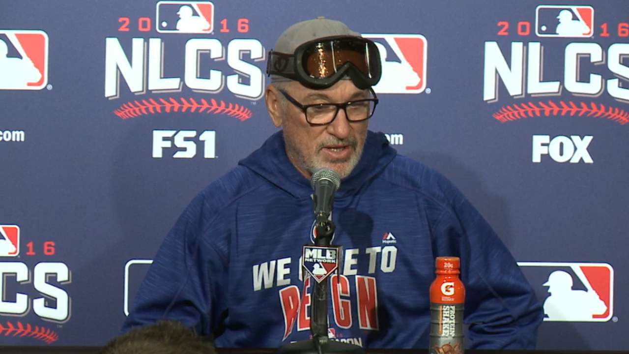 Oct. 22 Joe Maddon postgame interview