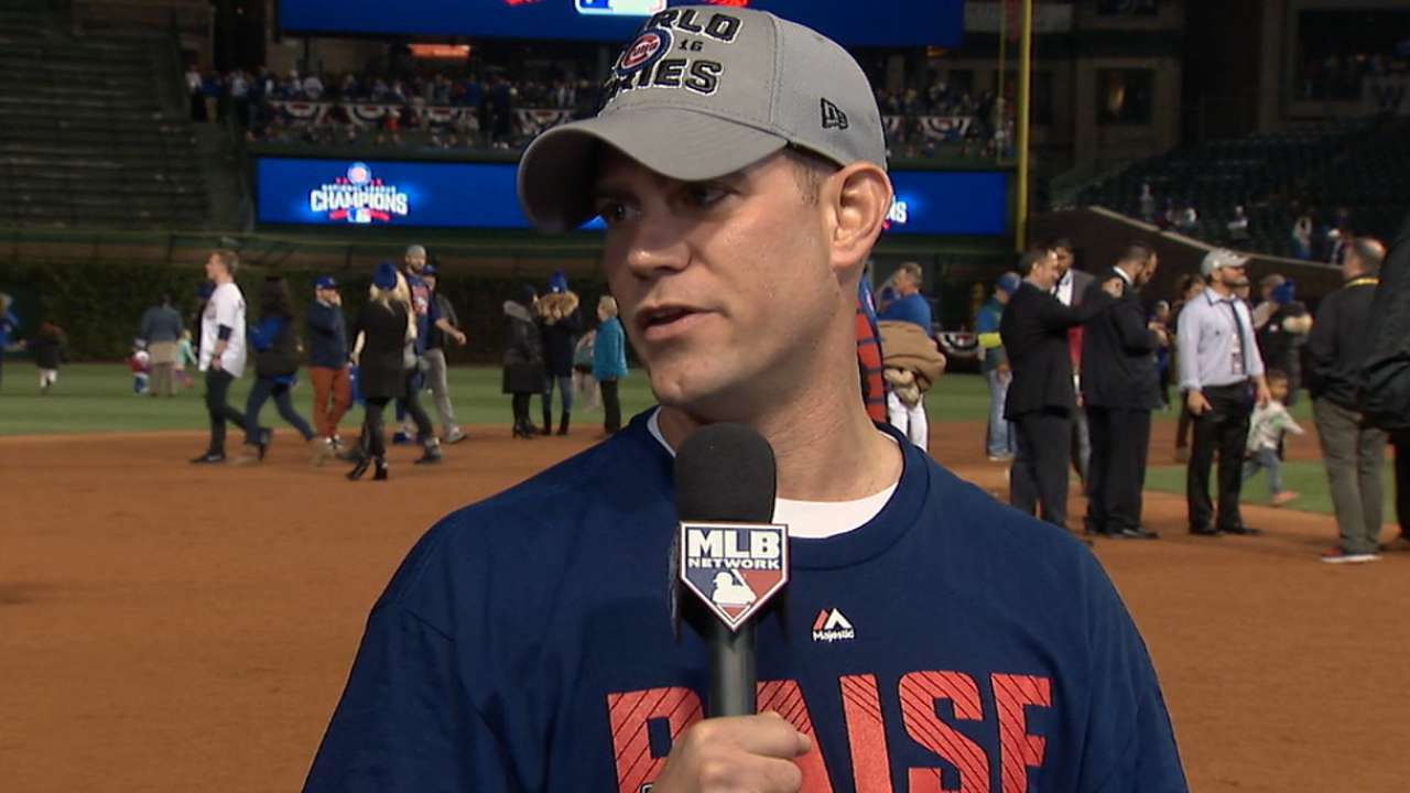 Series-bound Cubs praise Kershaw, Dodgers