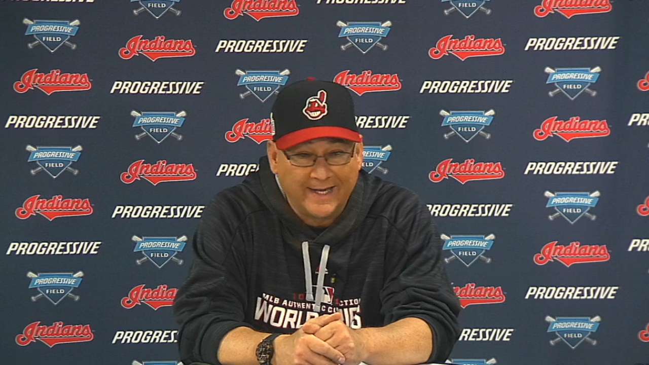 Francona on facing Cubs