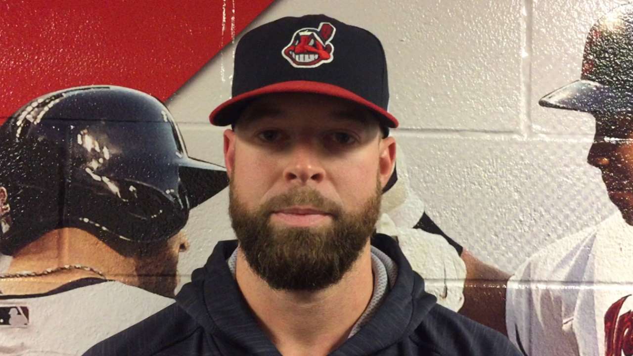Kluber puts WS tickets to good use