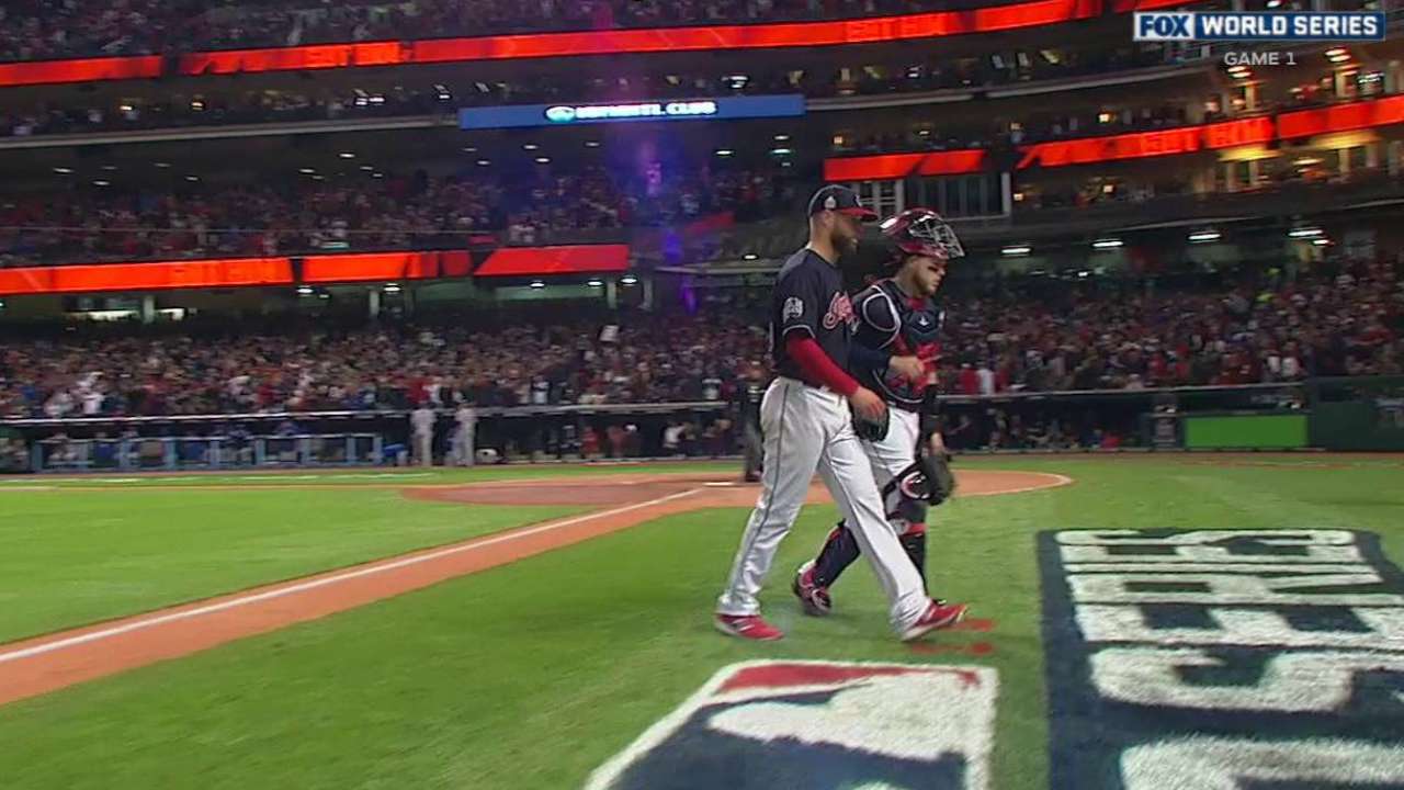 Kluber sets World Series record