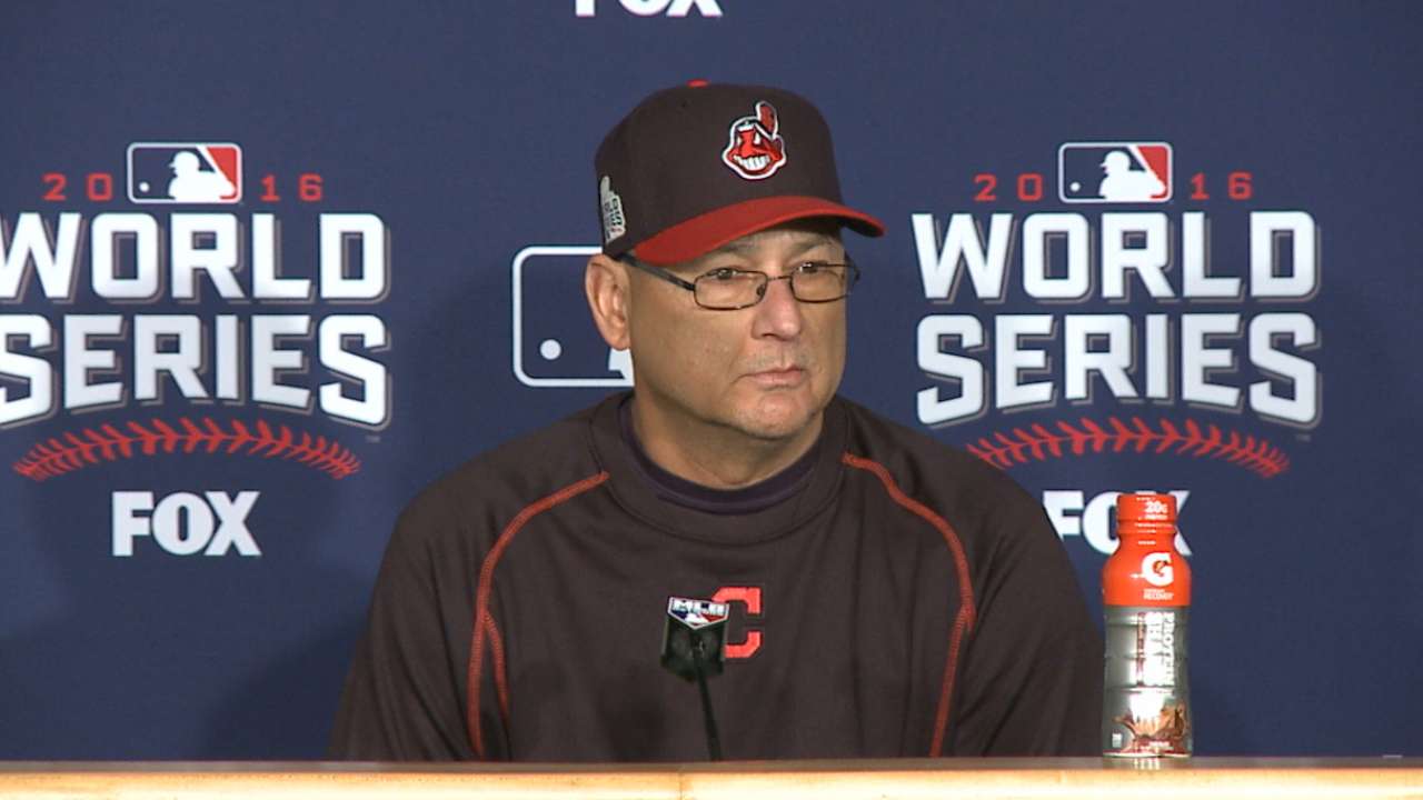 Oct. 25 Terry Francona postgame interview