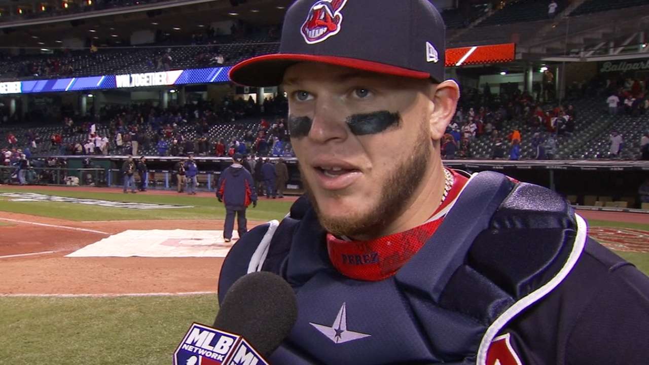Perez on Game 1 win over Cubs
