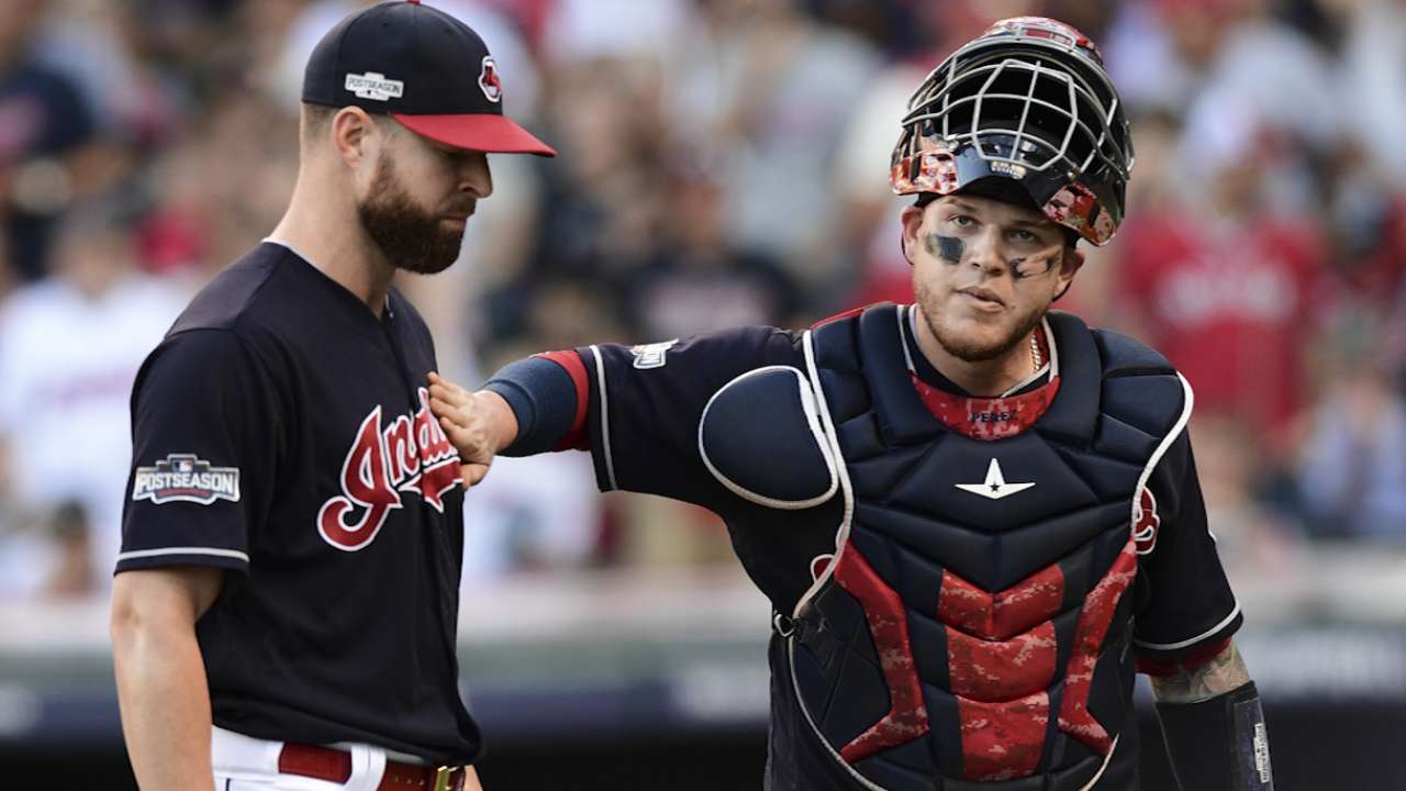 Oct. 25 Kluber, Perez postgame interview