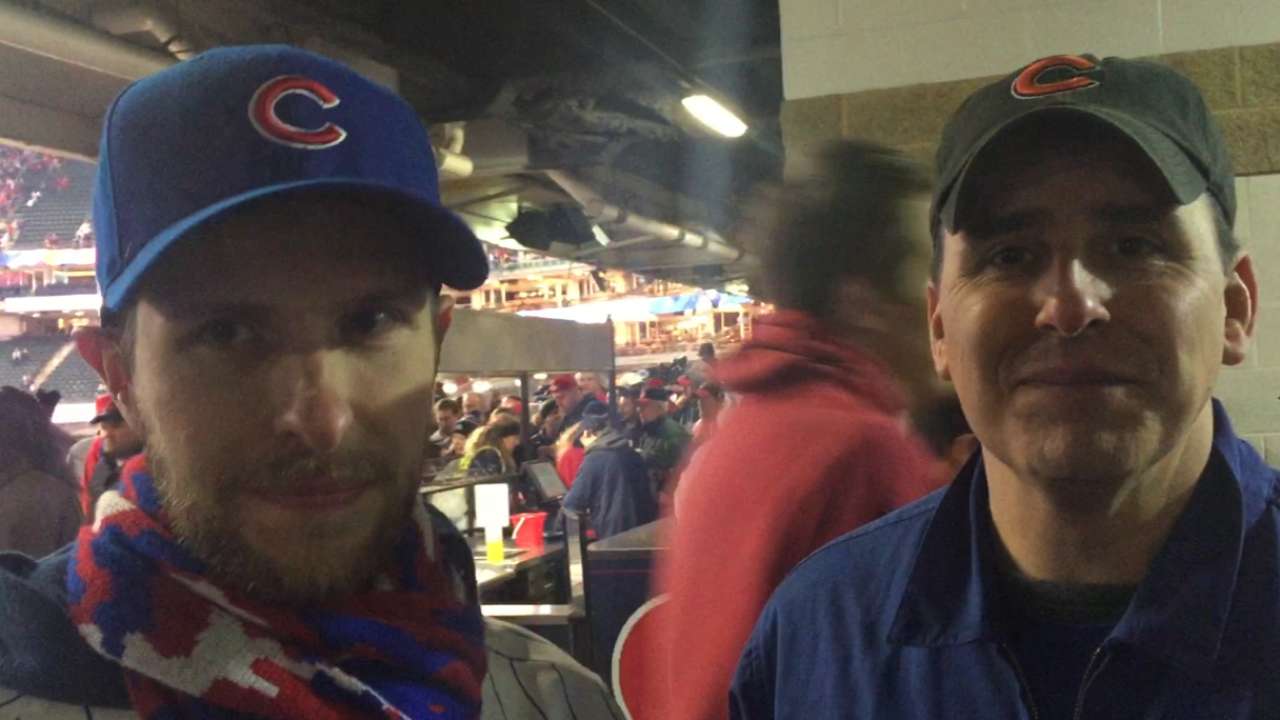 Cubs fans look forward to Game 2