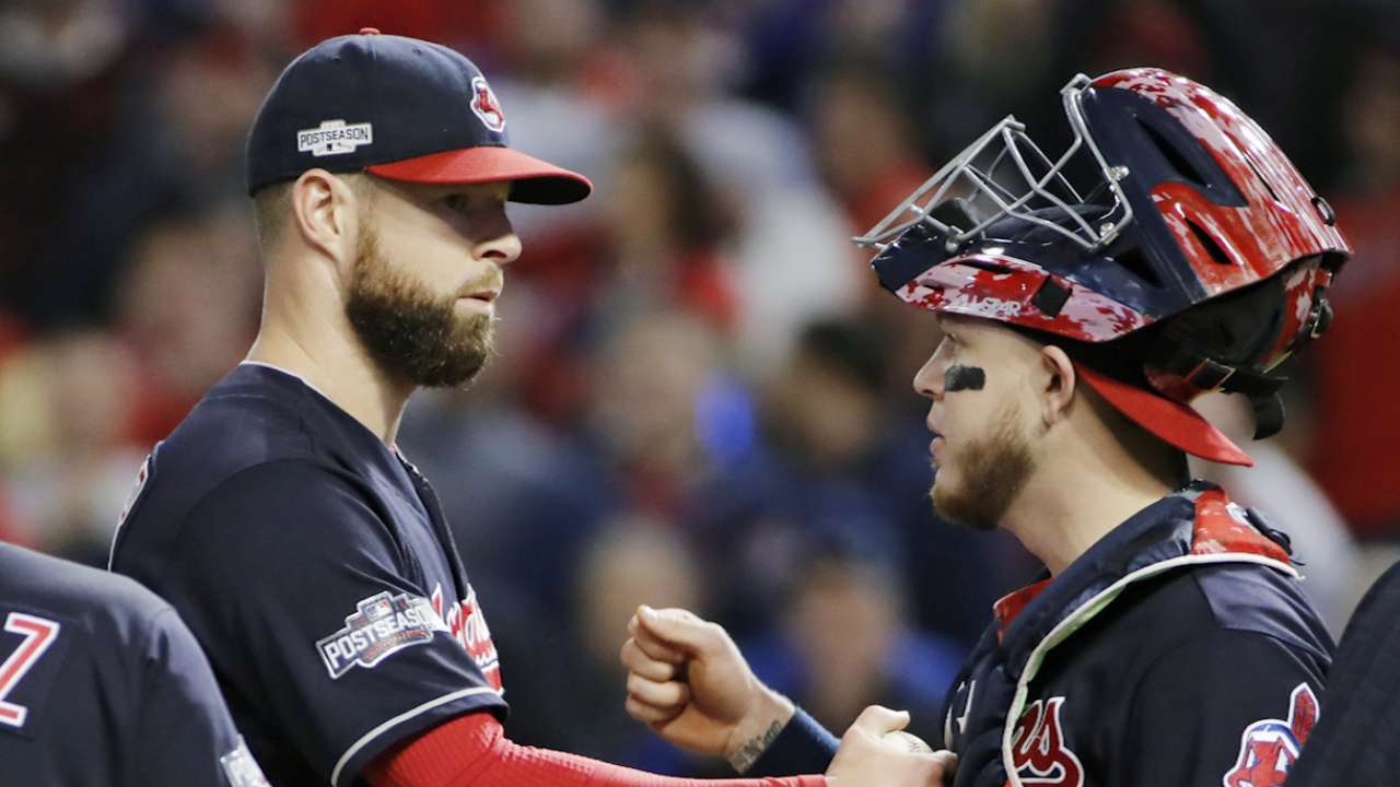 Kluber on Perez's great defense