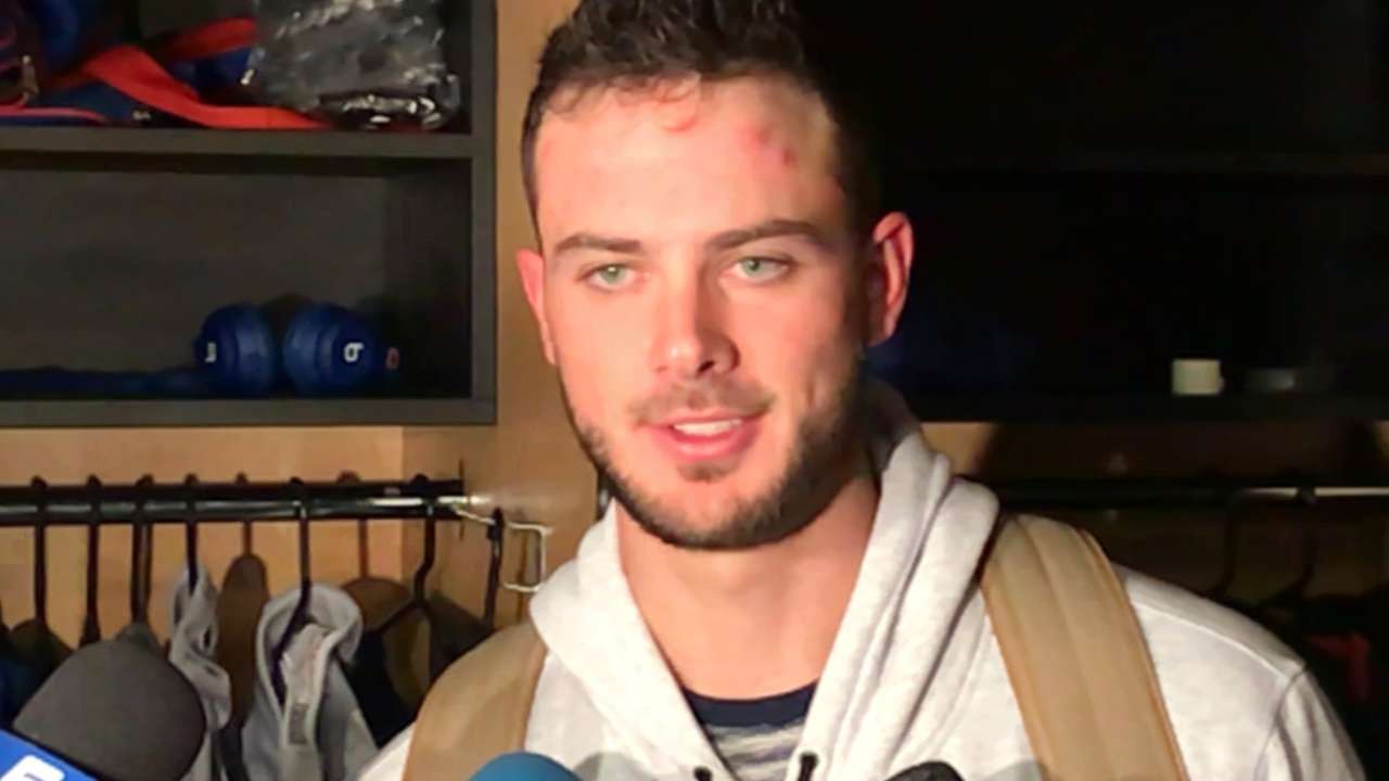 Bryant on facing Kluber