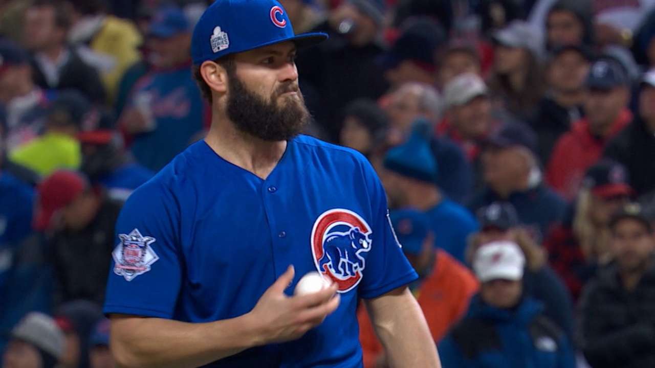 Arrieta helps Cubs even WS