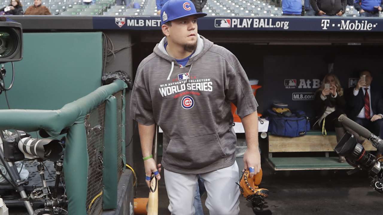 Schwarber on playing defense