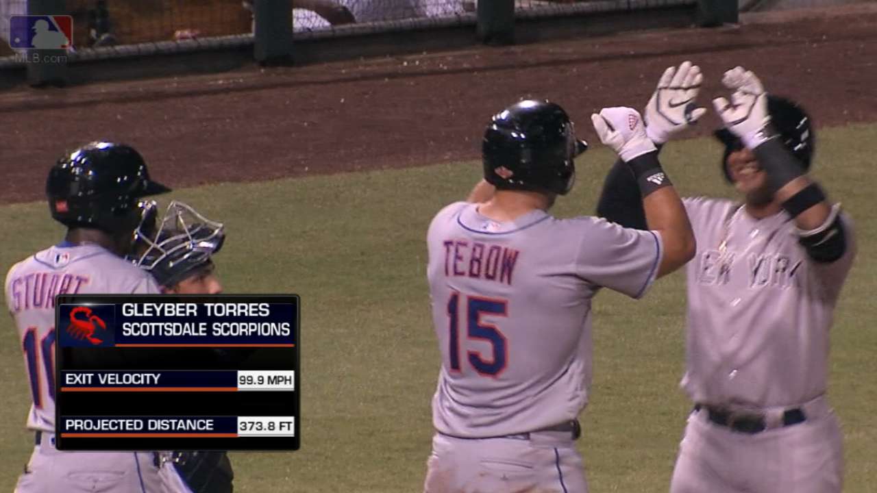 Statcast: Torres' three-run HR