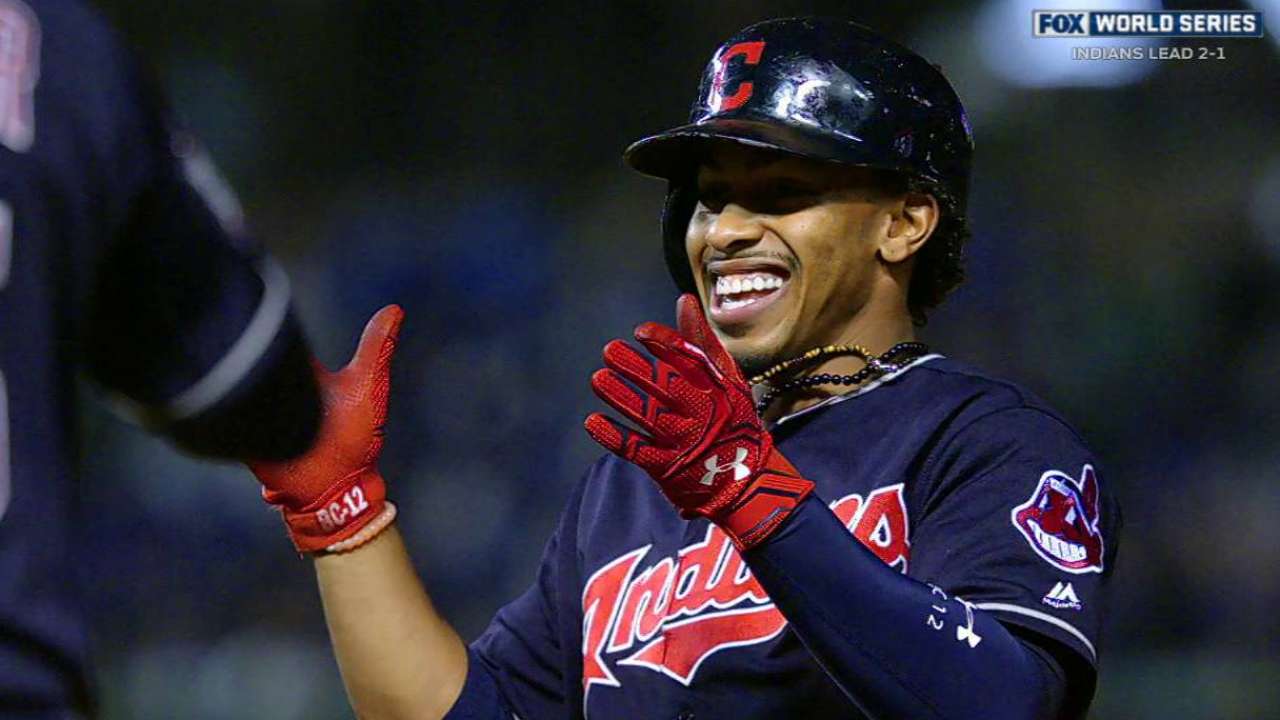 Lindor's RBI single