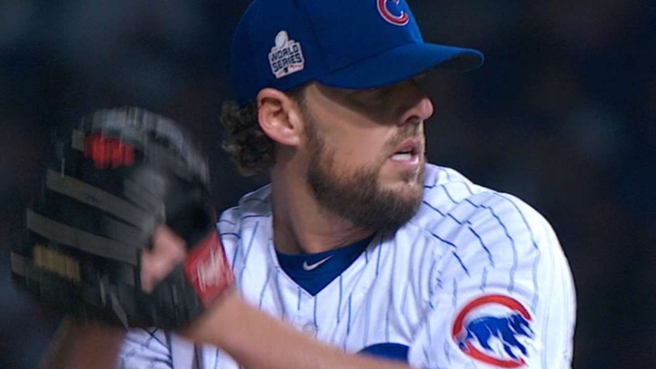 Lackey strikes out five