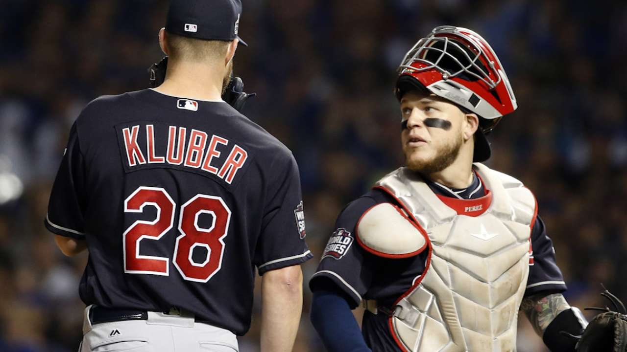 Kluber on making adjustments