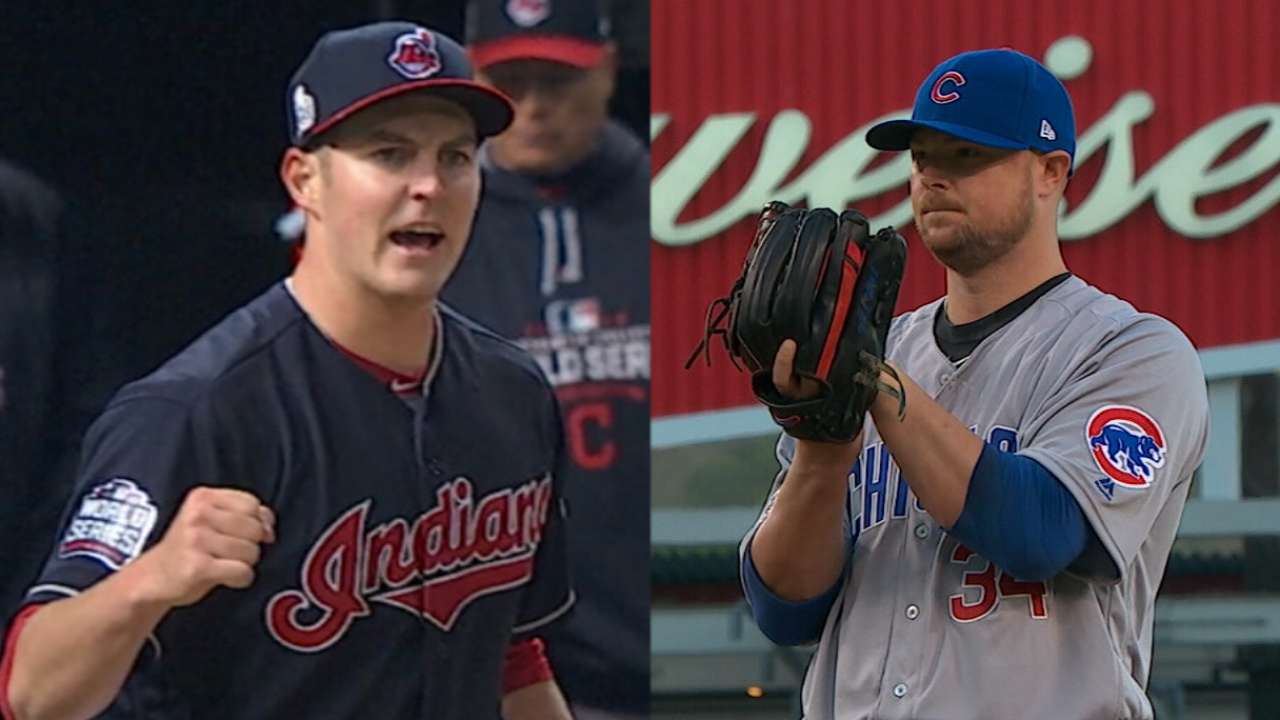 Tribe, Cubs square off in Game 5