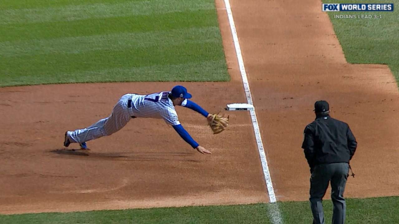 Bryant's diving stop