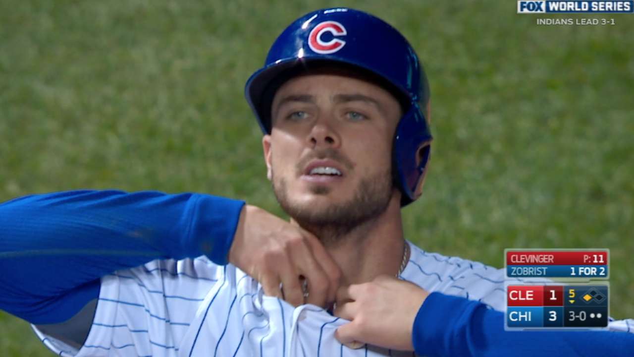 Bryant's stolen base in the 5th