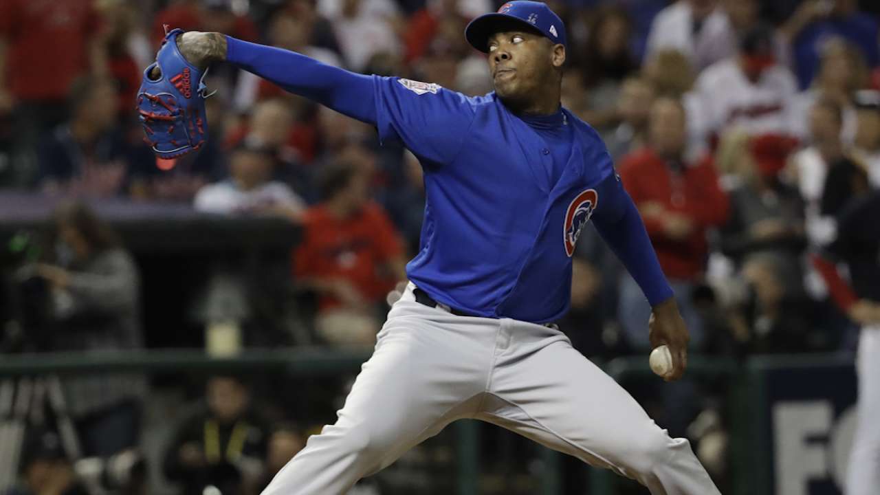 Cubs' big-lead use of Chapman costly?