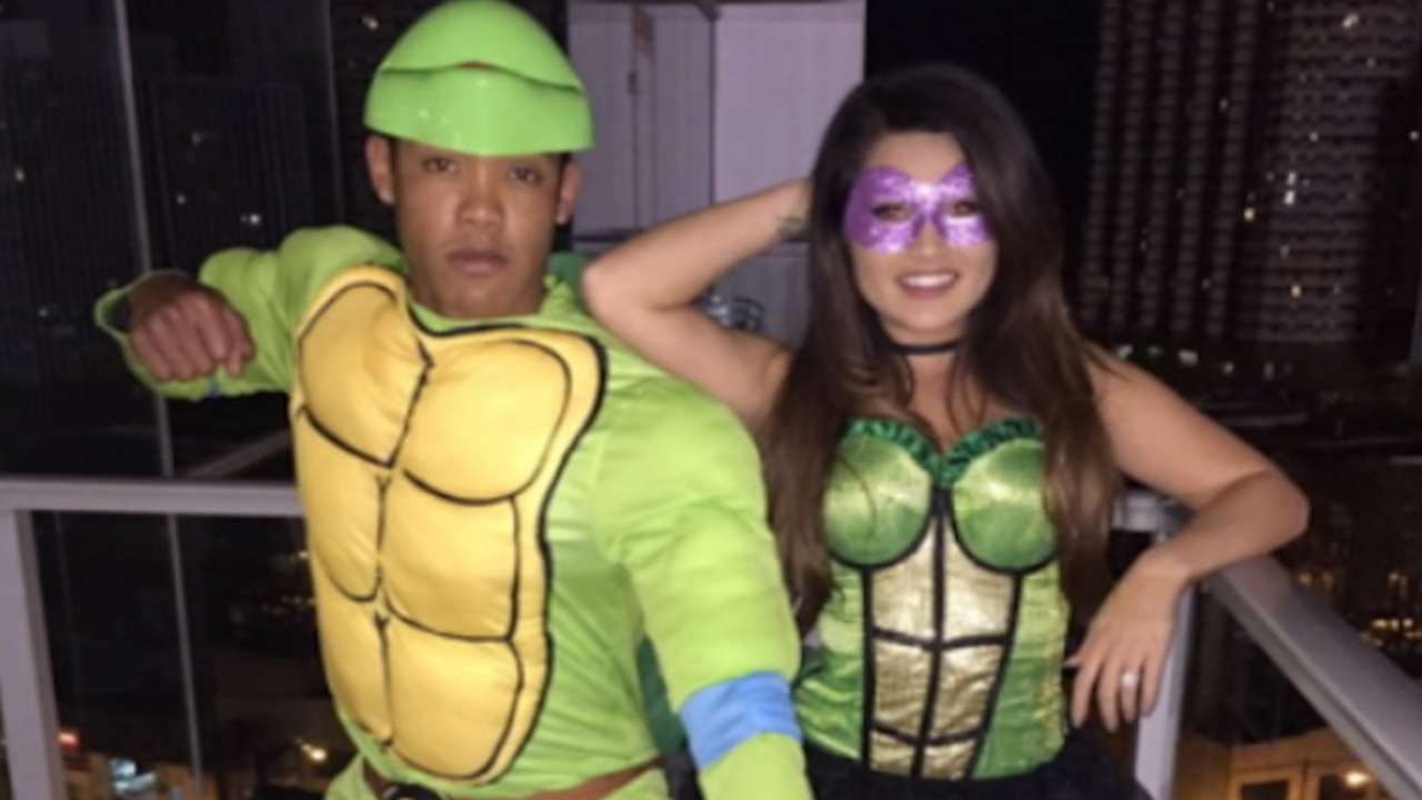 Russell on Halloween costume