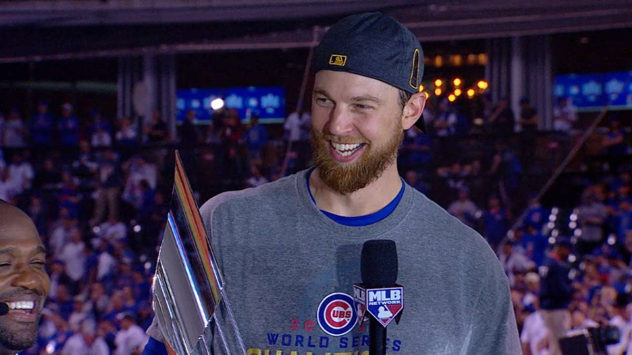 Zobrist on winning WS MVP award