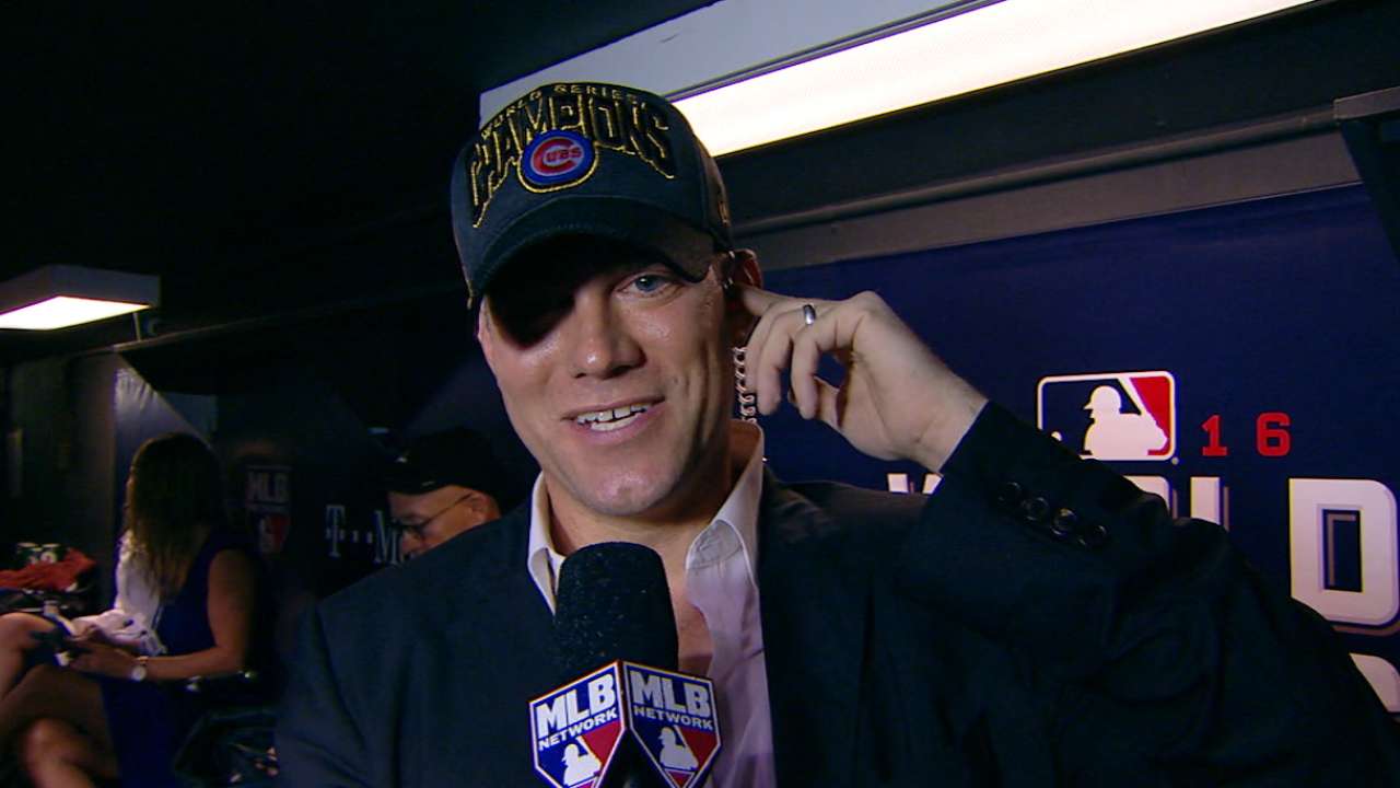 Epstein on World Series win