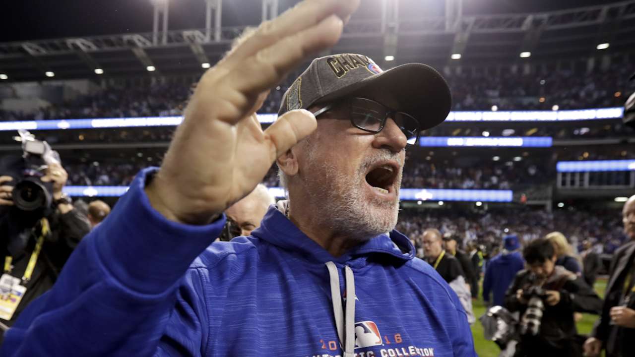 Maddon tips cap to the Indians