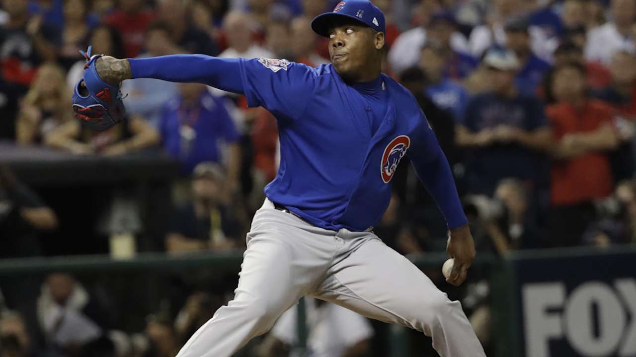 Maddon on Chapman and bullpen