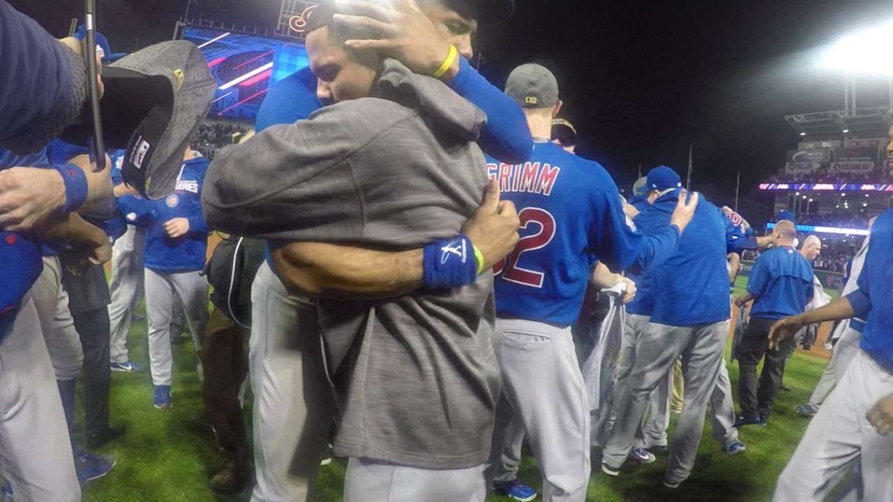 Cubs celebrate championship