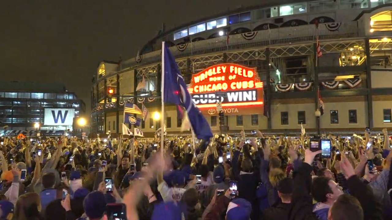 Title leaves Cubs fans on top of the World