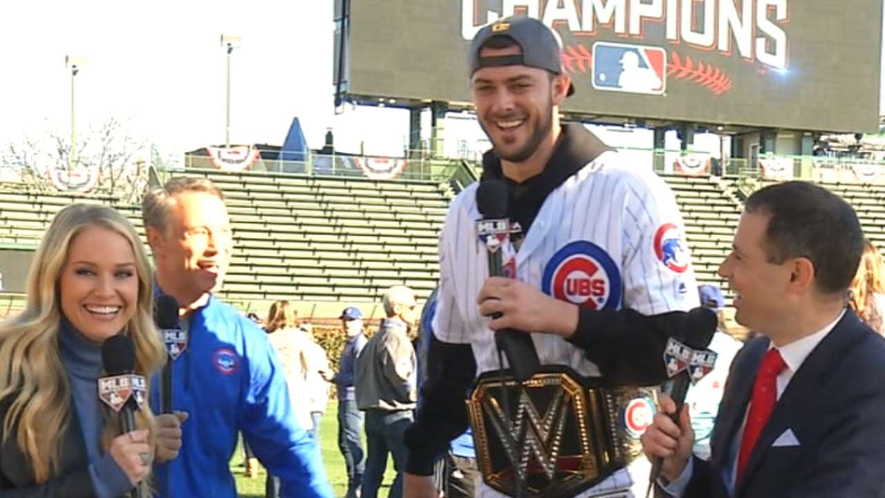 Bryant sports championship belt
