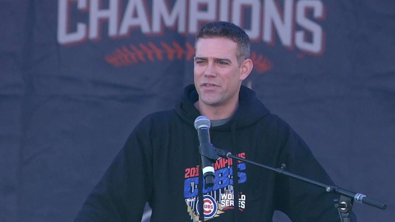 Epstein gives thanks to fans