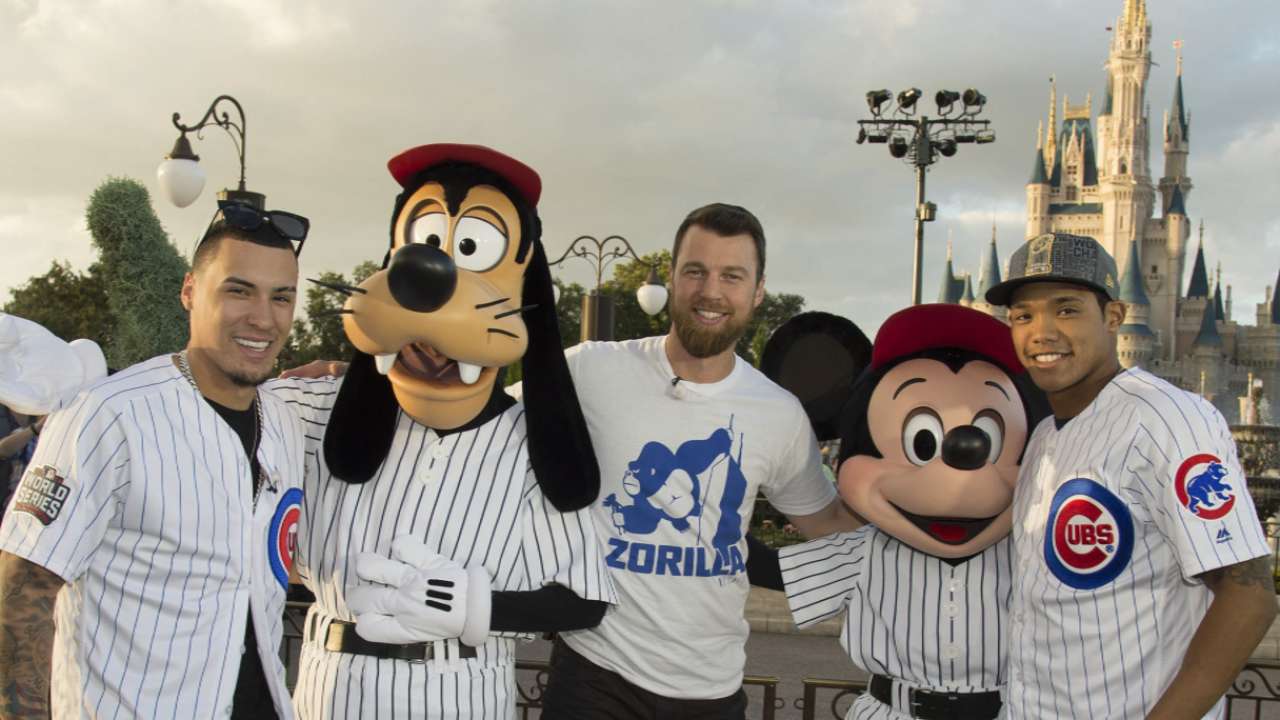 Cubs visit Walt Disney World