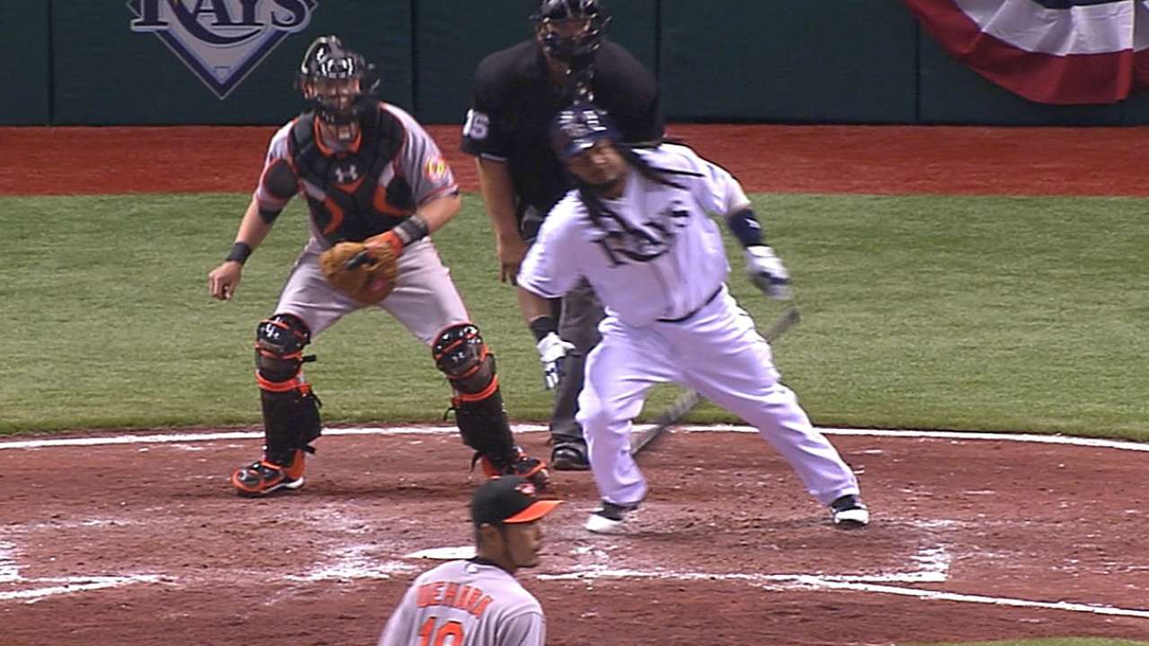 Manny's final Major League hit