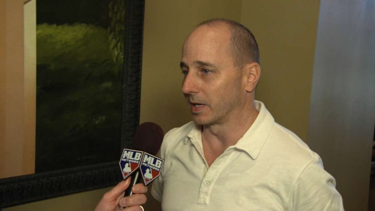 Cashman seeks pitching at Winter Meetings
