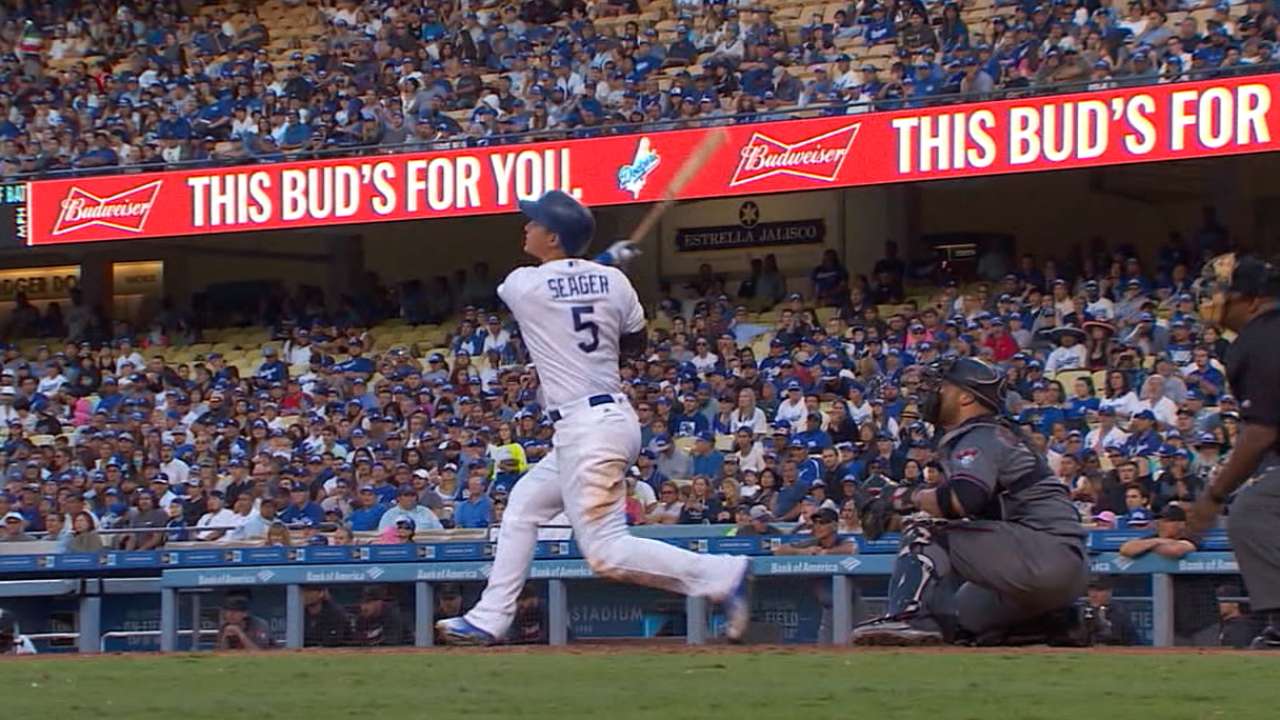 Seager wins Players Choice Award for top NL rookie