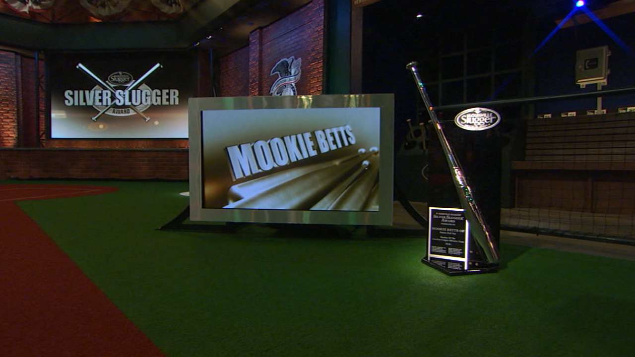 Betts wins Silver Slugger