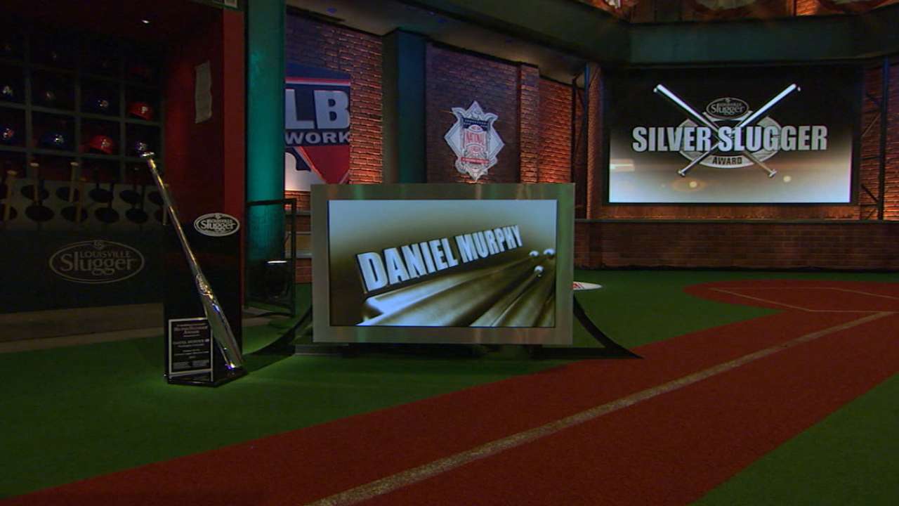 Murphy wins Silver Slugger