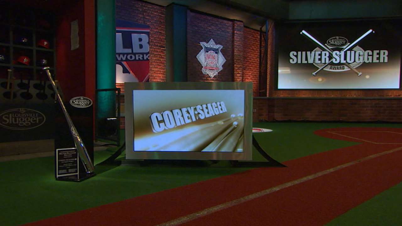 Seager 1st Dodgers SS to win Silver Slugger
